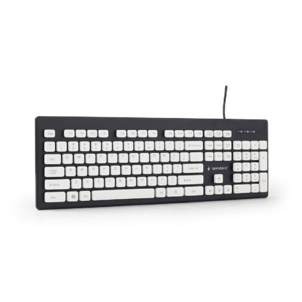 კლავიატურა Gembird KB-CH-01 Chocolate keyboard, USB