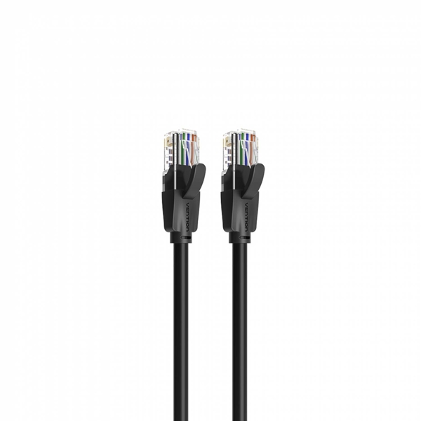 ქსელის კაბელი VENTION IBEBG Cat.6 UTP Patch Cable 1.5M Black