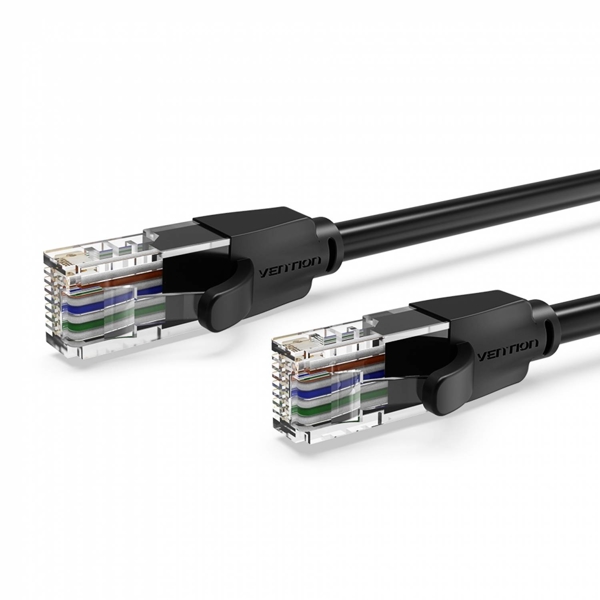 ქსელის კაბელი VENTION IBEBG Cat.6 UTP Patch Cable 1.5M Black
