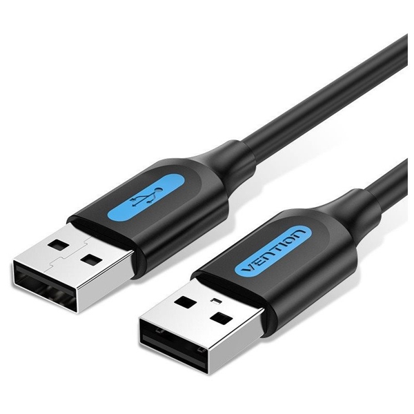 USB კაბელი VENTION COJBG USB 2.0 A Male to A Male Cable 1.5M Black