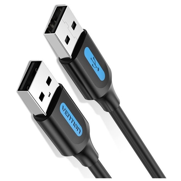 USB კაბელი VENTION COJBG USB 2.0 A Male to A Male Cable 1.5M Black