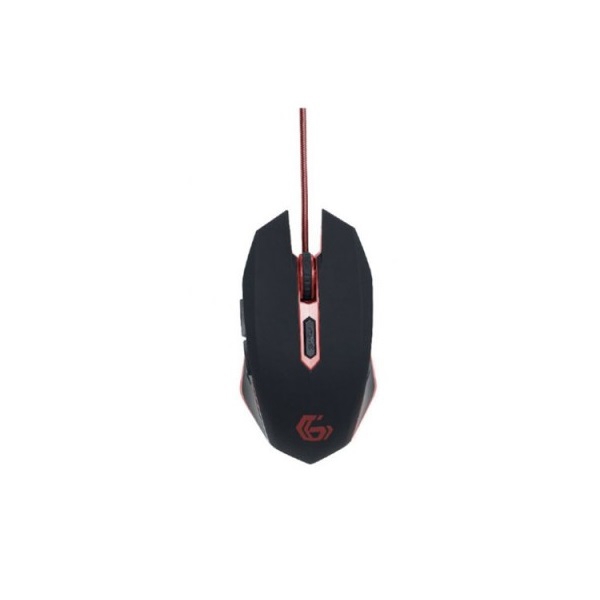 მაუსი Gembird MUSG-001-R Gaming mouse USB red