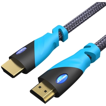 HDMI კაბელი VENTION VAA-C01-B300 Nylon Braided HDMI Cable 3M Black