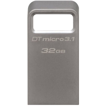 USB ფლეშ მეხსიერება Kingston DTMC3/32GB, Type-A ultra-compact drive 32GB USB 3.1/3.0