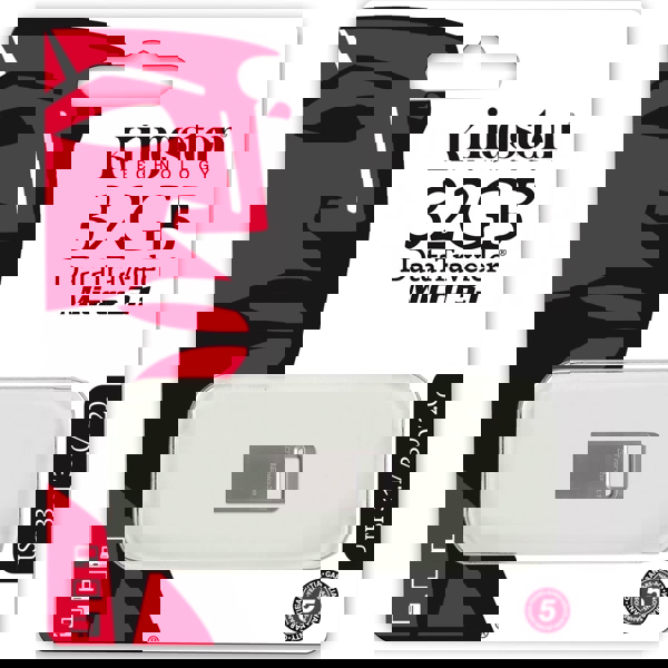 USB ფლეშ მეხსიერება Kingston DTMC3/32GB, Type-A ultra-compact drive 32GB USB 3.1/3.0