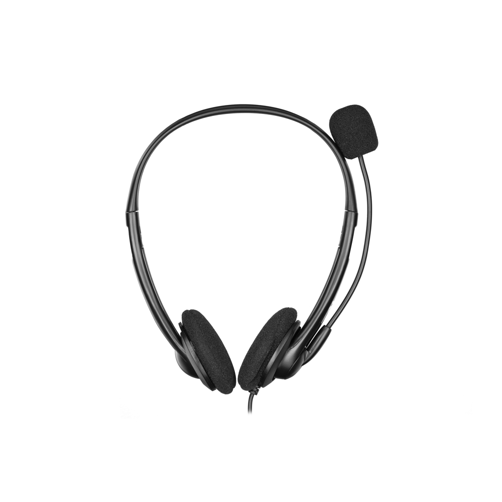 ყურსასმენი 2E 2E-CH11SJ PC Headset CH11, On-Ear, 3.5mm - 2*3.5mm Black