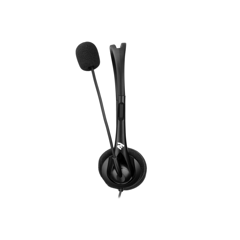 ყურსასმენი 2E 2E-CH11SJ PC Headset CH11, On-Ear, 3.5mm - 2*3.5mm Black