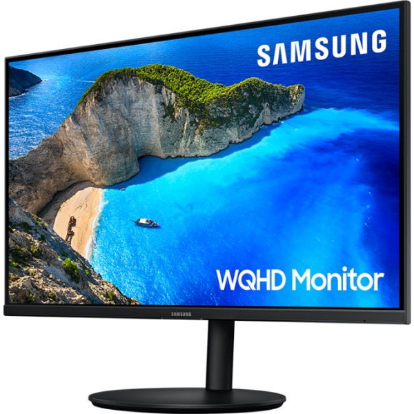 მონიტორი SAMSUNG LF27T700QQIXCI 27" QHD IPS 5MS 75Hz Black