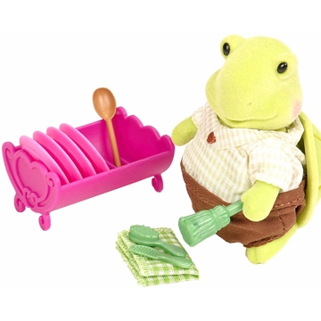 სათამაშო კუ Li`l Woodzeez 6143M Game set Turtle hostess