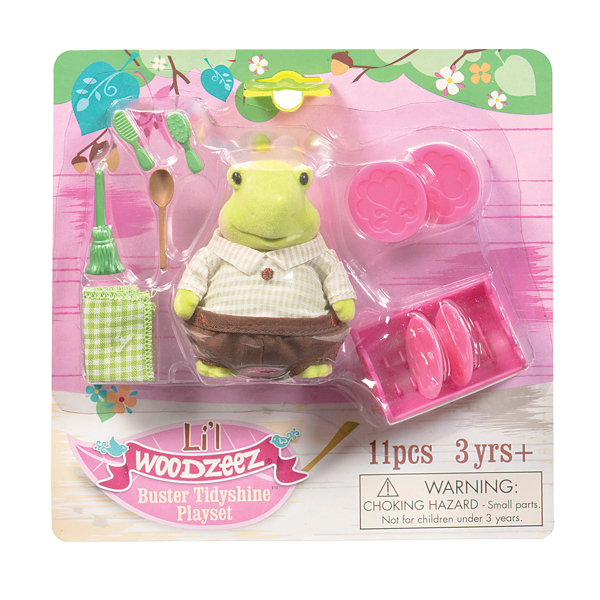 სათამაშო კუ Li`l Woodzeez 6143M Game set Turtle hostess