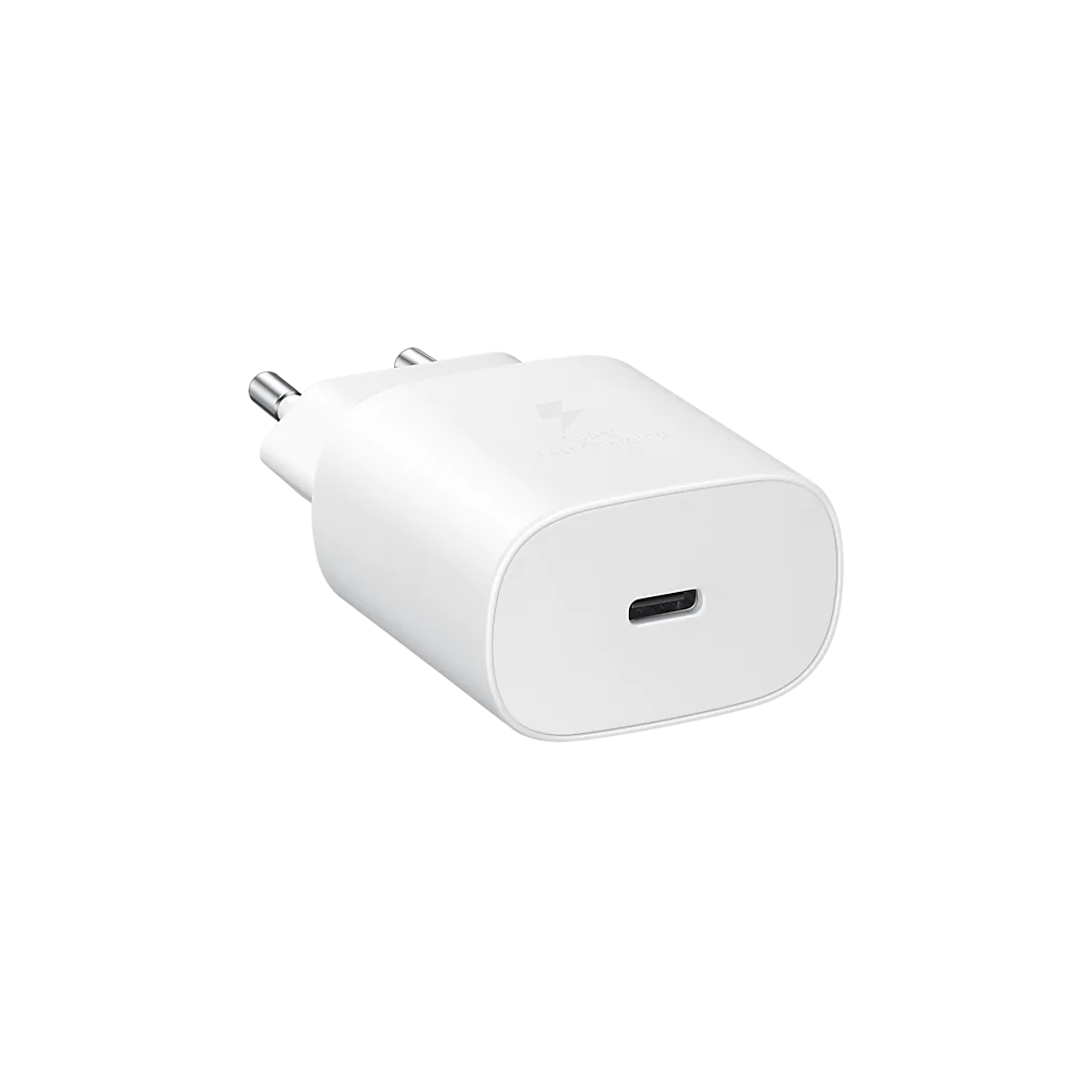 Samsung EP-TA800NWEGRU, AC Charger, 25W, White