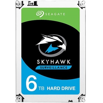 მყარი დისკი Seagate 3.5" SATA 3.0 6TB 5400 256MB SkyHawk