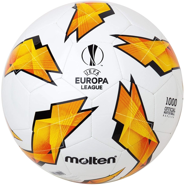 ფეხბურთის ბურთი MOLTEN F5U1000-G18 UEFA Replica Europa League PU Size 5