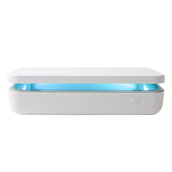 სტერილიზერი უსადენო დამტენით Samsung UV Sterilizer with Wireless Charging White (GP-TOU020SABWR)