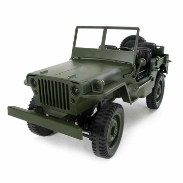 სათამაშო მანქანა JJRC Q65 4WD 2.4G High Frequency RC Off-road Car Army Green