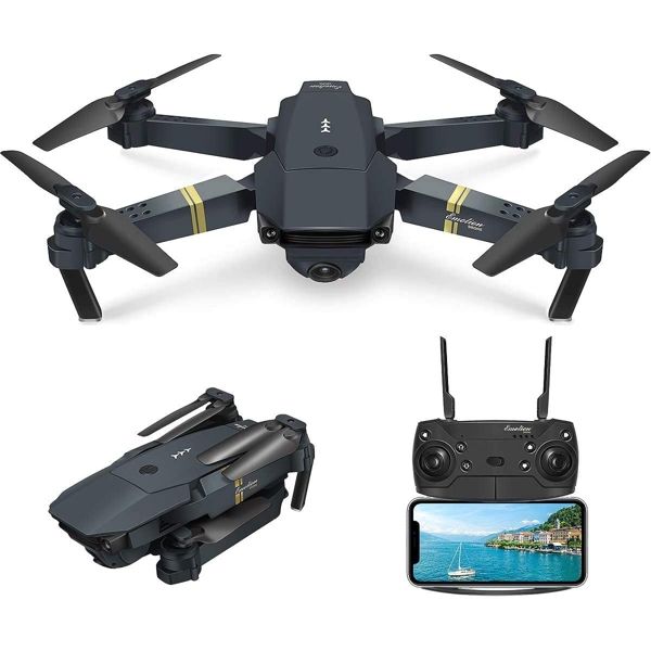 დრონი EACHINE E58 WiFi FPV 120 Wide Angle 720P HD Camera Foldable Drone Quadcopter Drone with Camera