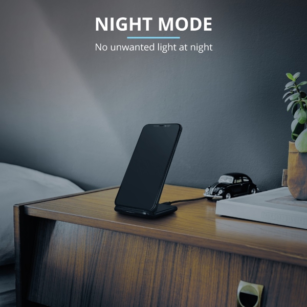 მობილურის დამტენი Trust Primo10 QI Wireless Fast-charging Desk Stand Black