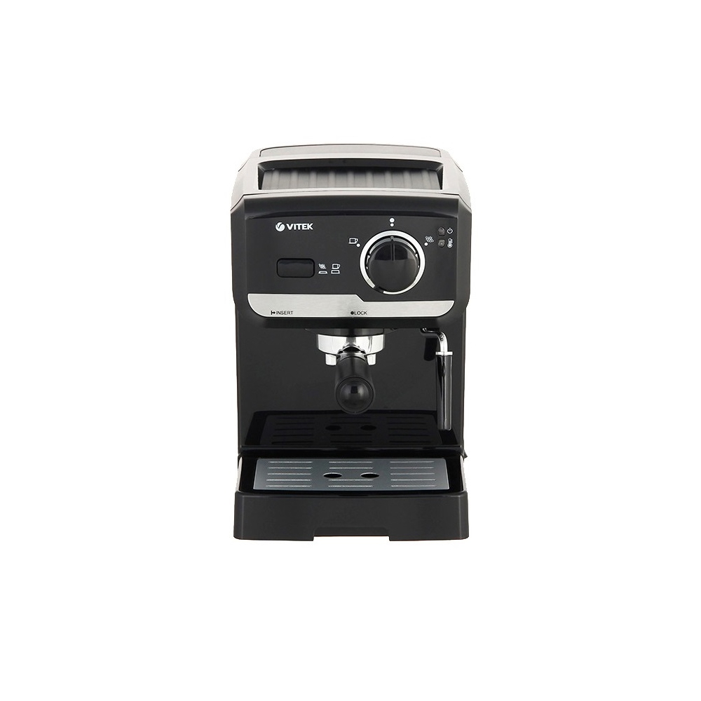 ყავის მადუღარა VITEK VT-1502 1050 Watt, 1.5L Black
