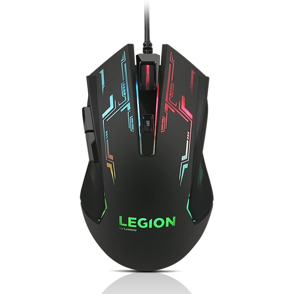 მაუსი Lenovo Gaming Mouse RGB Legion M200 Black