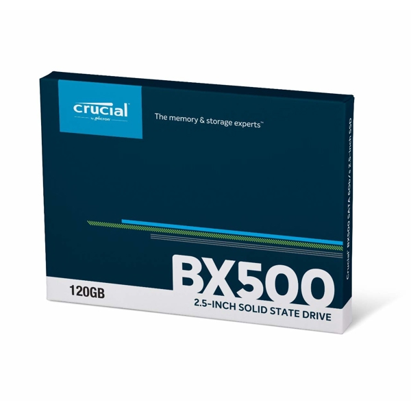 მყარი დისკი Crucial CT120BX500SSD1 SSD BX500 120GB SSD 2.5” 7MM SATA 6