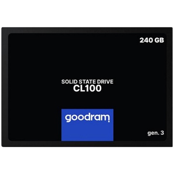 მყარი დისკი Goodram SSDPR-CL100-240-G3 240GB SSD 2.5” 7MM SATA 6GBS Rradwrite 520 400 MBS