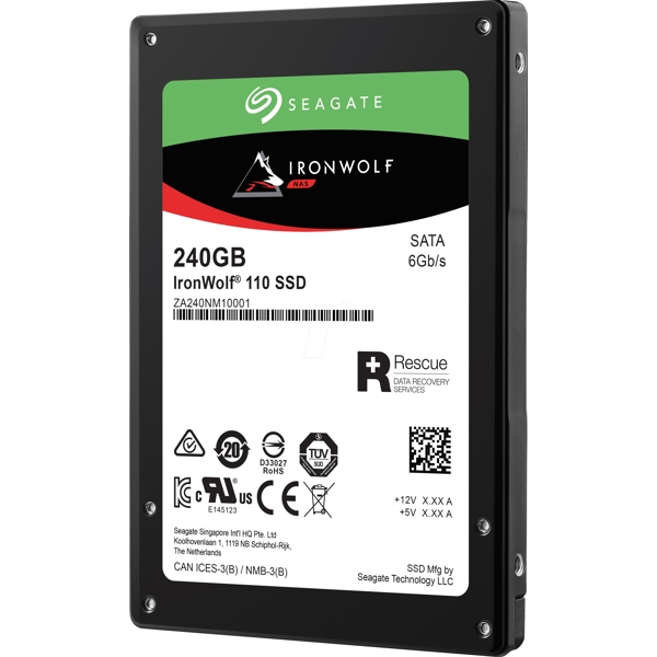 მყარი დისკი Seagate ZA240NM10001 SSD Ironwolf 110 240GB SATA 6GBS