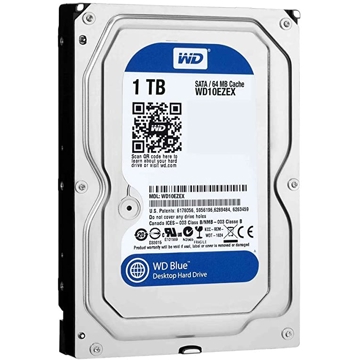 მყარი დისკი Western Digital WDWD10EZEX SATA 3.5" 1TB Internal Hard Drive For Desktop Blue