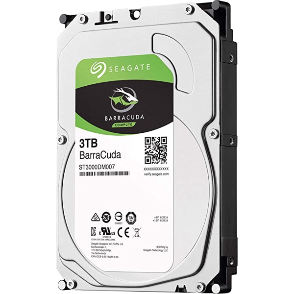 მყარი დისკი Seagate ST3000DM007 SATA 3.5" HDD3 3TB Desktop Barracuda Guardian ST3000DM007