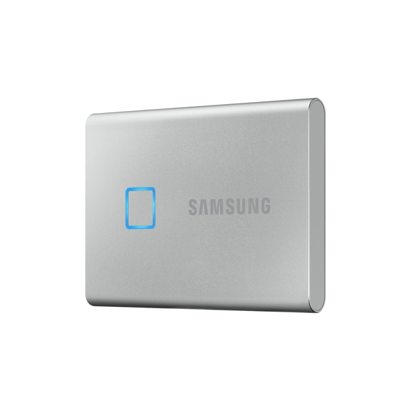 გარე მყარი დისკი Samsung External 2.5" Portable T7 Touch USB 3.2 1TB Silver