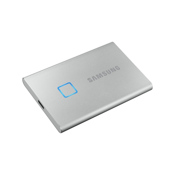 გარე მყარი დისკი Samsung External 2.5" Portable T7 Touch USB 3.2 1TB Silver