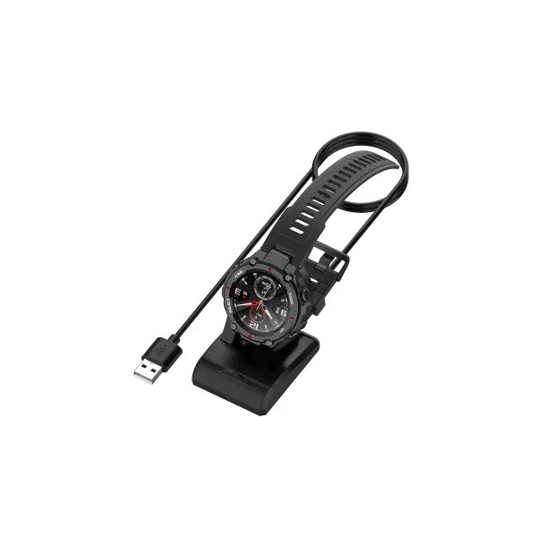 სმარტ საათის დამტენი Magnetic Charger for Amazfit T-Rex A1918/GTR 42mm/GTR 47mm/GTS Black