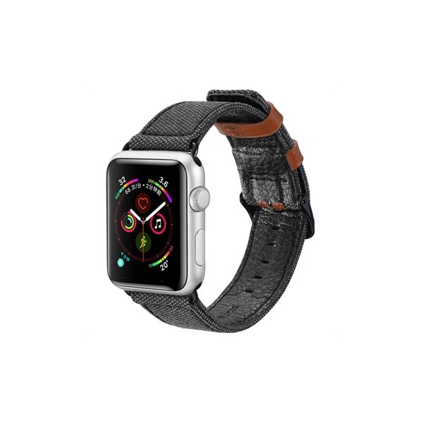 სმარტ საათის სამაჯური DUX DUCIS Leather Strap for Apple Watch Series 6, SE, 5, 4 (40mm)/Series 1,2,3 (38mm)