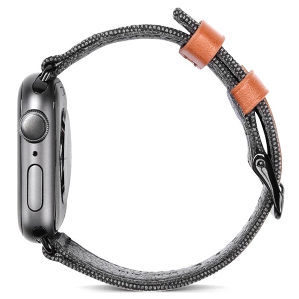 სმარტ საათის სამაჯური DUX DUCIS Leather Strap for Apple Watch Series 6, SE, 5, 4 (40mm)/Series 1,2,3 (38mm)