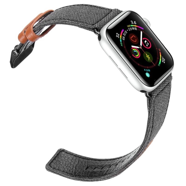 სმარტ საათის სამაჯური DUX DUCIS Leather Strap for Apple Watch Series 6, SE, 5, 4 (40mm)/Series 1,2,3 (38mm)