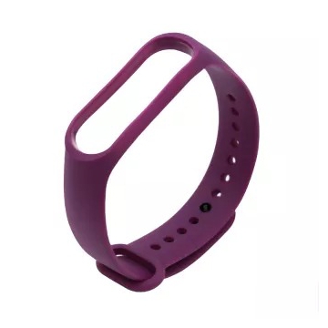 სმარტ საათის სამაჯური Xiaomi Mi Band 5 Silicone Strap Replacement Dark Purple