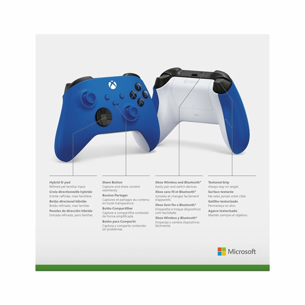 ჯოისტიკი Microsoft Xbox Series X/S Wireless Controller Shock Blue