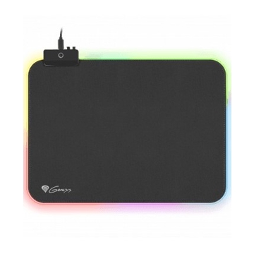 მაუსის პადი Genesis Gaming Mouse Pad Boron 500 M RGB 350X250 Black