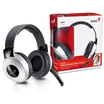 ყურსასმენი Genius HS-05A Headphone Silver