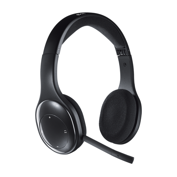 ყურსასმენი Logitech H800 Wireless Bluetooth headphones Black (981-000338)