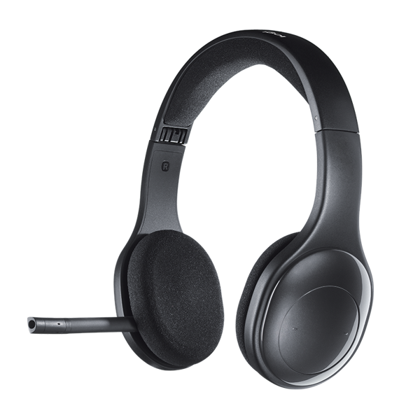 ყურსასმენი Logitech H800 Wireless Bluetooth headphones Black (981-000338)