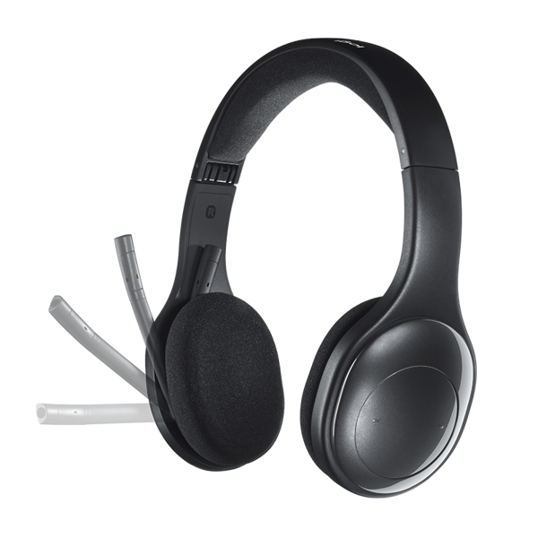 ყურსასმენი Logitech H800 Wireless Bluetooth headphones Black (981-000338)