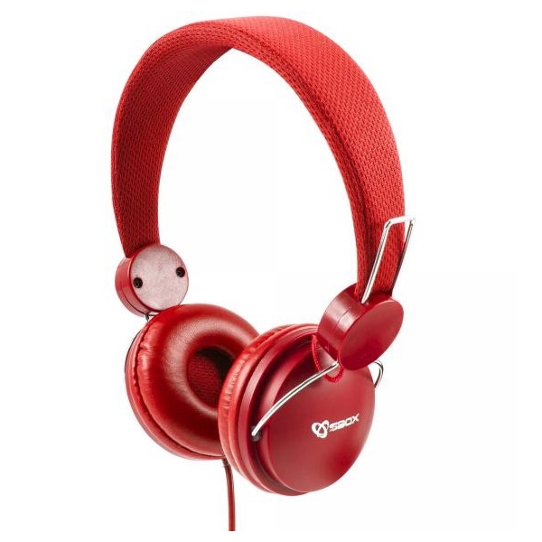 ყურსასმენი SBOX HS-736 Headphones Red