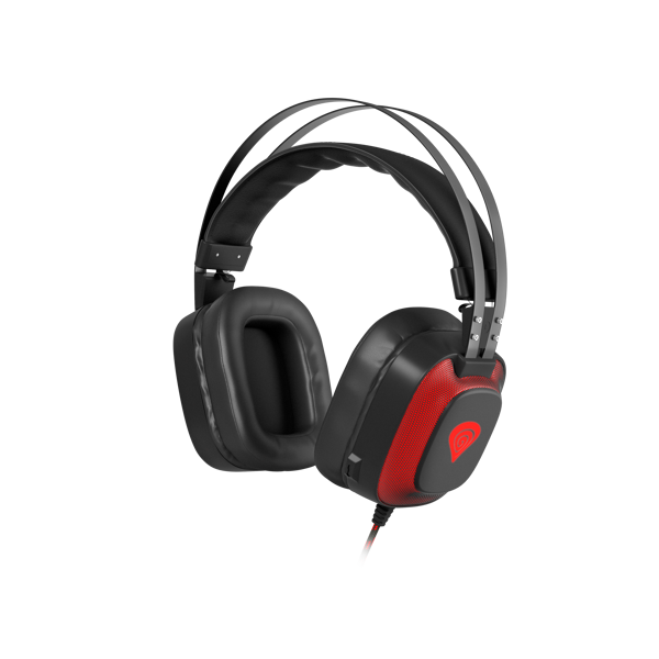 ყურსასმენი Genesis Radon 720 Gaming Headsets, USB Black/Red