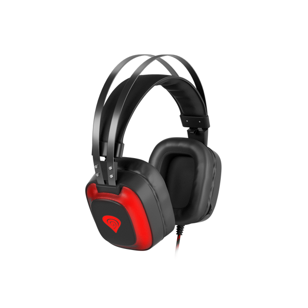 ყურსასმენი Genesis Radon 720 Gaming Headsets, USB Black/Red