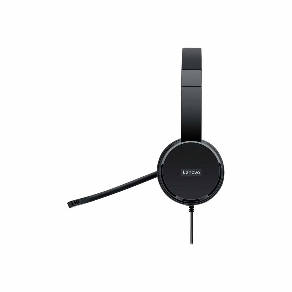 Lenovo 4XD0X88524 100 Stereo USB Headset (4XD0X88524) Black