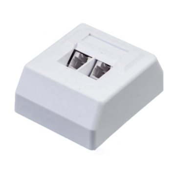 Kingda KD-WP14-C5e RJ45 Wall Mount Box White