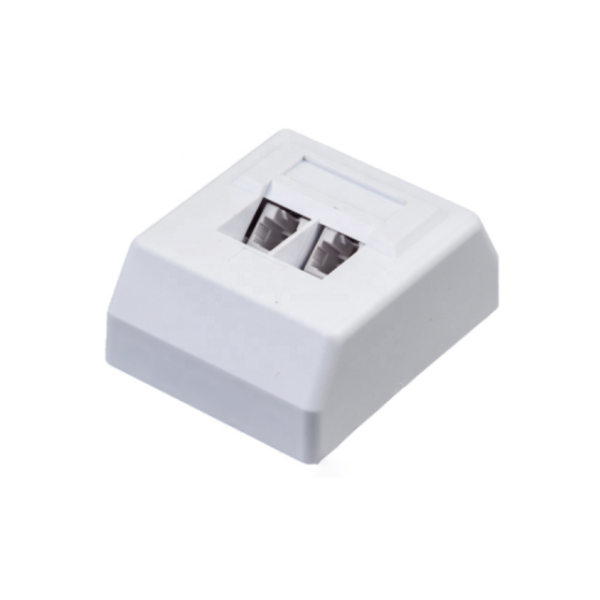 Kingda KD-WP14-C5e RJ45 Wall Mount Box White