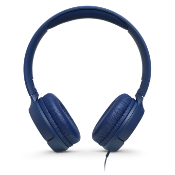 ყურსასმენი JBL T500 Wired, On-ear headphones Blue