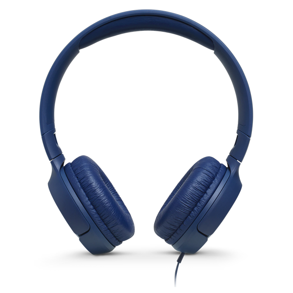 ყურსასმენი JBL T500 Wired, On-ear headphones Blue