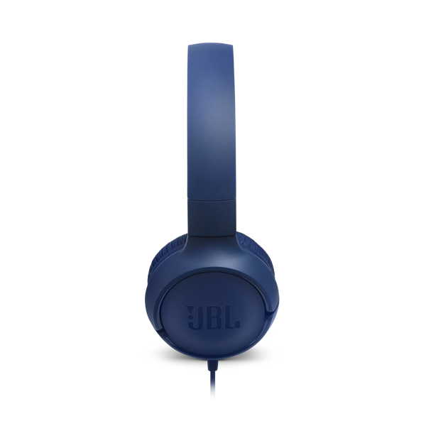 ყურსასმენი JBL T500 Wired, On-ear headphones Blue